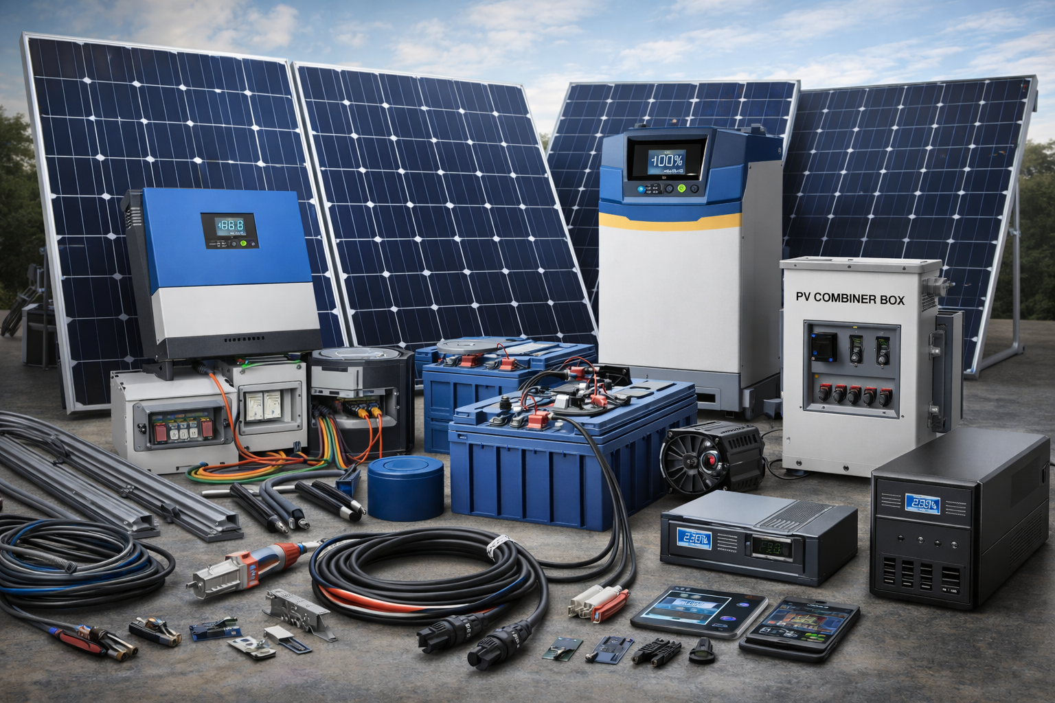 Сонячні панелі та відновлювана енергетика